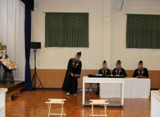 天理教 天理教でのお葬式 お葬儀事例 ベルホール吉池